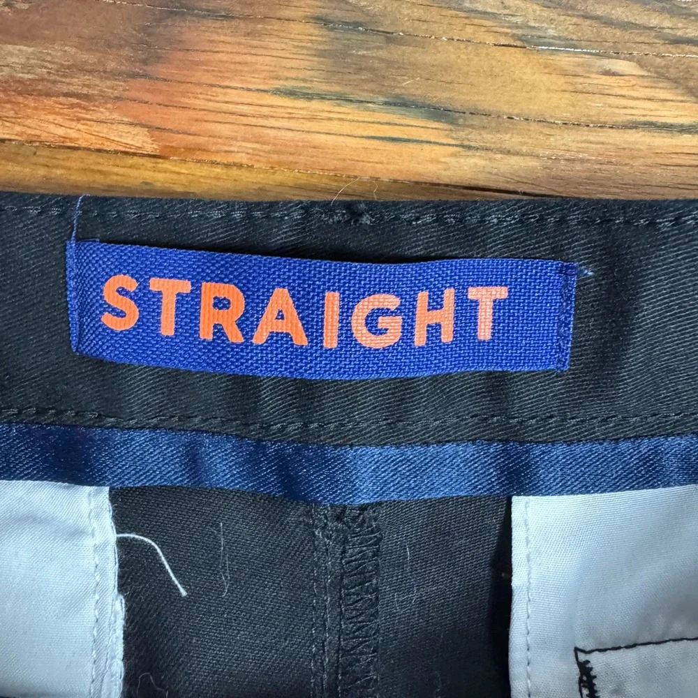 French Toast Boys School Uniform Straight‎ Fit Stretch Twill Pant Black Size 14